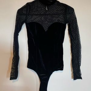 Bershka Black Bodysuit
